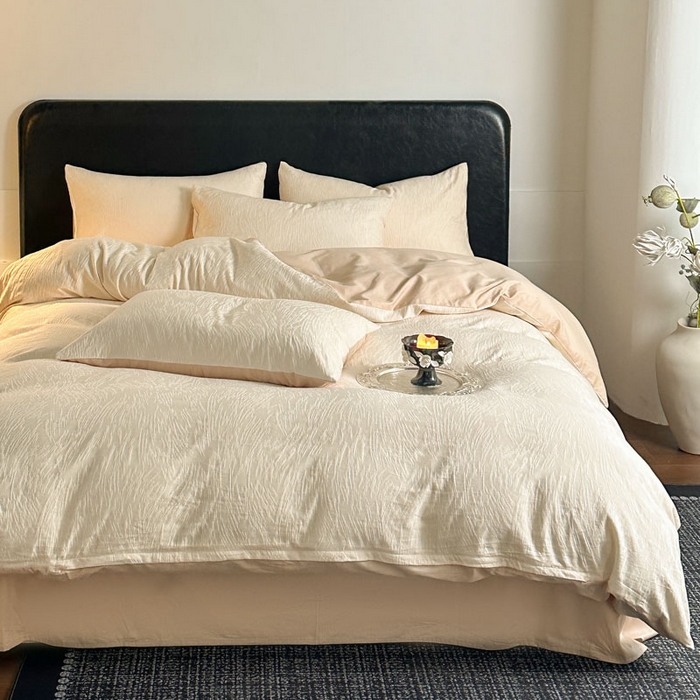 91家纺网 家纺一手货源 找家纺 （总）佰亿莱 2026新款新疆长绒棉60支水洗提花四件套