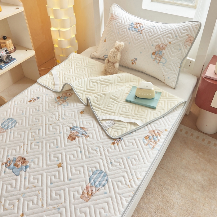 91家纺网 家纺一手货源 找家纺 （总）舒居家纺 2026新款学生床全棉软床垫床盖