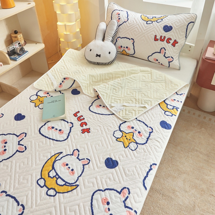 91家纺网 家纺一手货源 找家纺 （总）舒居家纺 2026新款学生床全棉软床垫床盖