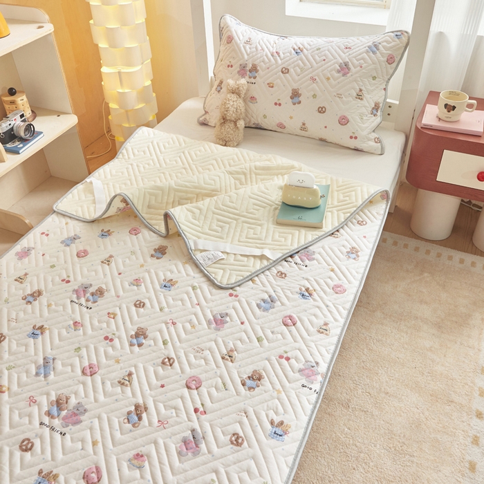 91家纺网 家纺一手货源 找家纺 （总）舒居家纺 2026新款学生床全棉软床垫床盖