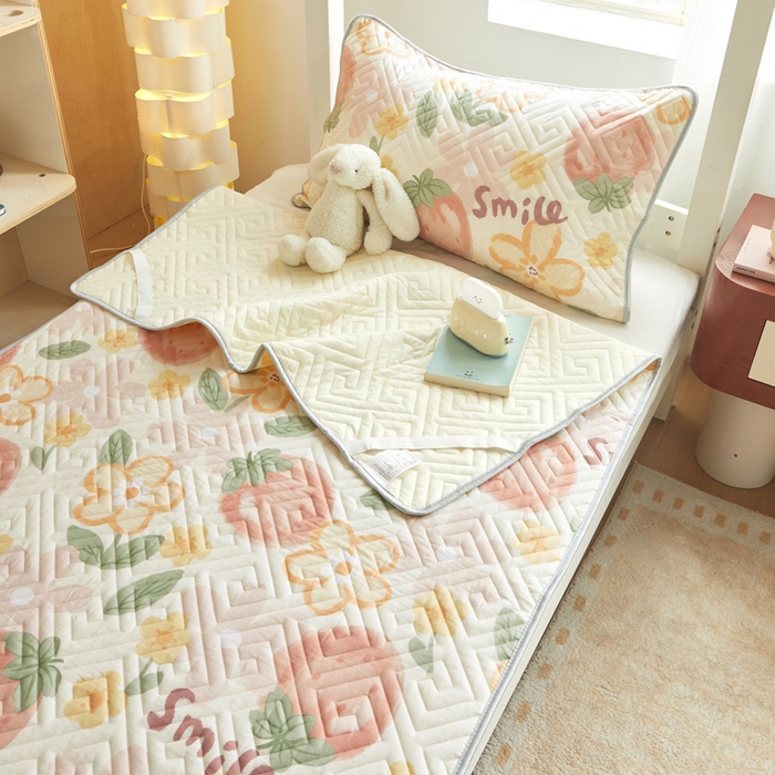 91家纺网 家纺一手货源 找家纺 （总）舒居家纺 2026新款学生床全棉软床垫床盖