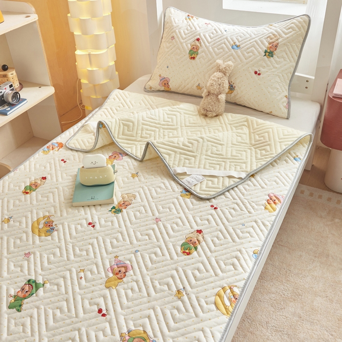 舒居家纺 2026新款学生床全棉软床垫床盖 魔法精灵