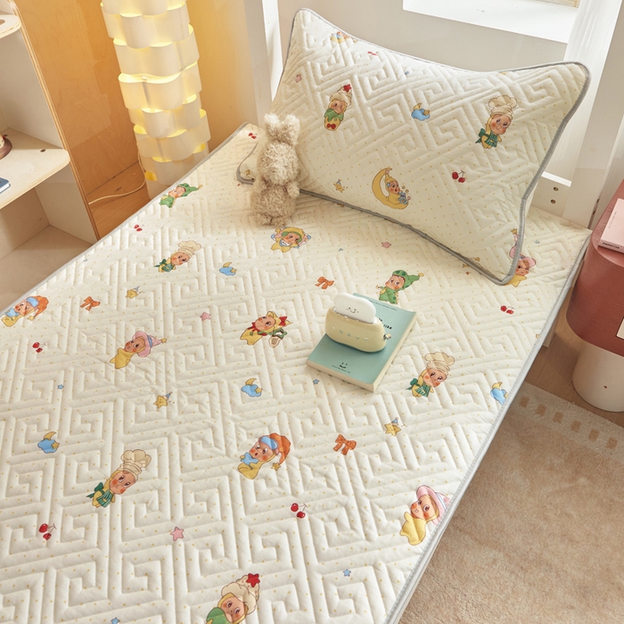 91家纺网 家纺一手货源 找家纺 舒居家纺 2026新款学生床全棉软床垫床盖 魔法精灵