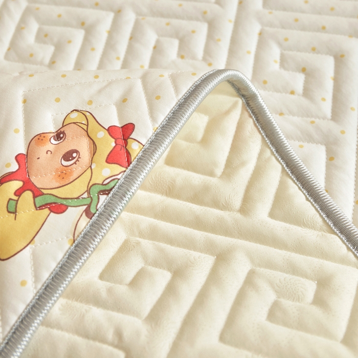 91家纺网 家纺一手货源 找家纺 舒居家纺 2026新款学生床全棉软床垫床盖 魔法精灵