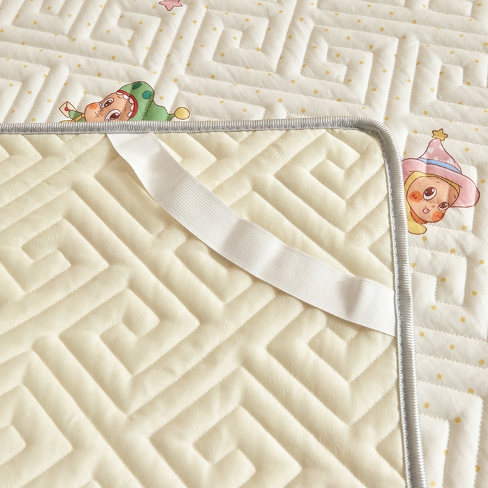 91家纺网 家纺一手货源 找家纺 舒居家纺 2026新款学生床全棉软床垫床盖 魔法精灵