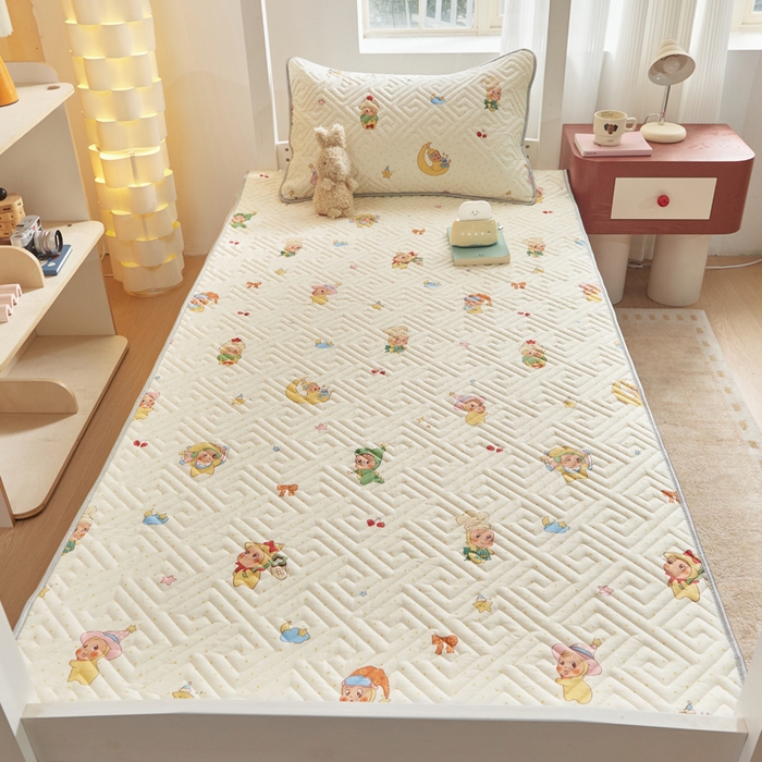 91家纺网 家纺一手货源 找家纺 舒居家纺 2026新款学生床全棉软床垫床盖 魔法精灵