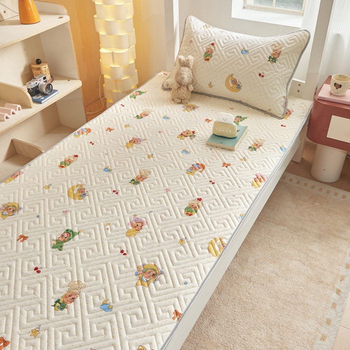 91家纺网 家纺一手货源 找家纺 舒居家纺 2026新款学生床全棉软床垫床盖 魔法精灵