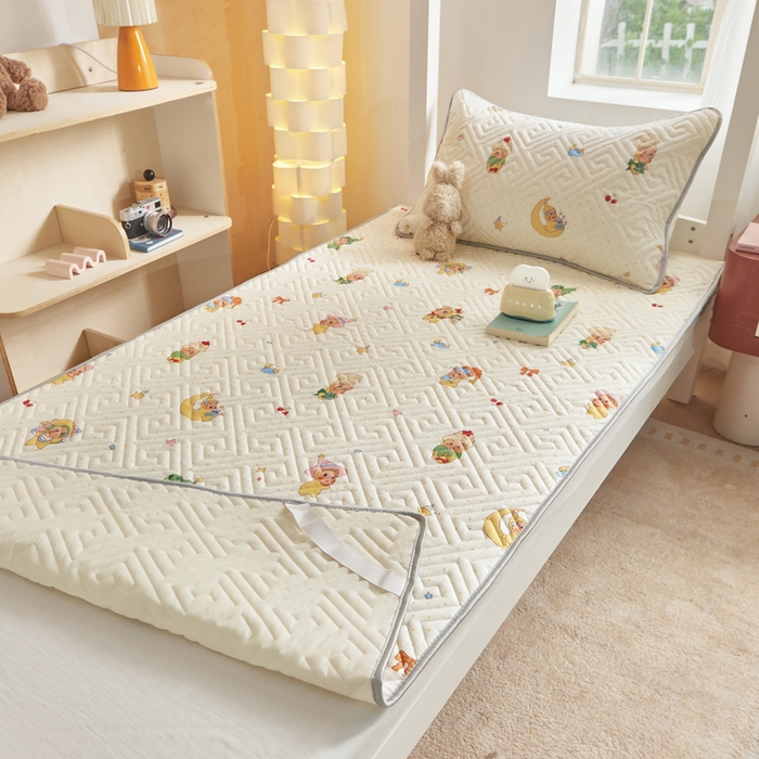 91家纺网 家纺一手货源 找家纺 舒居家纺 2026新款学生床全棉软床垫床盖 魔法精灵