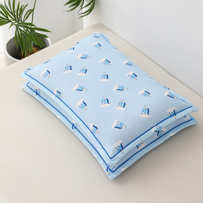 91家纺网 家纺一手货源 找家纺 （总）仁宇枕业 2026新款回形彩棉婴幼儿童棉花枕头荞麦枕头