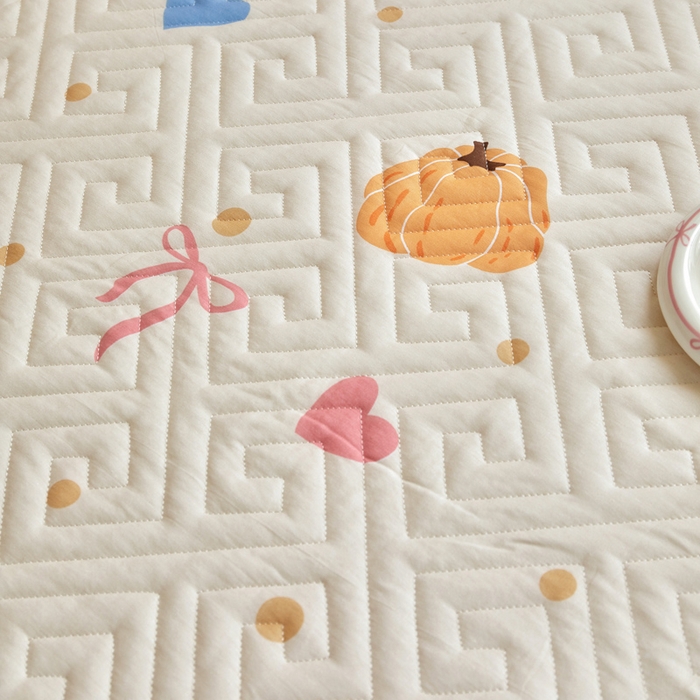 91家纺网 家纺一手货源 找家纺 舒居家纺 2026新款学生床全棉软床垫床盖 南瓜派