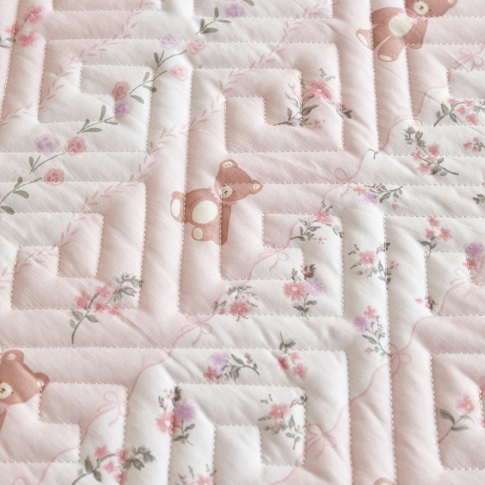 91家纺网 家纺一手货源 找家纺 舒居家纺 2026新款学生床全棉软床垫床盖 唐顿庄园