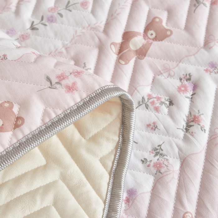 91家纺网 家纺一手货源 找家纺 舒居家纺 2026新款学生床全棉软床垫床盖 唐顿庄园