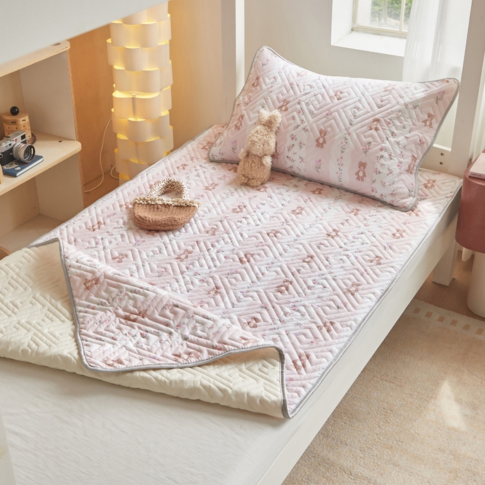 91家纺网 家纺一手货源 找家纺 舒居家纺 2026新款学生床全棉软床垫床盖 唐顿庄园