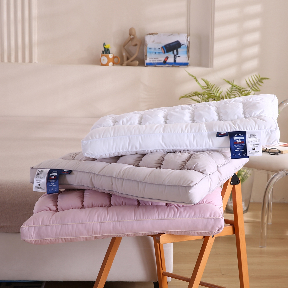 91家纺网 家纺一手货源 找家纺 （总）仁宇枕业 2026新款新一代格式牵引枕头枕芯