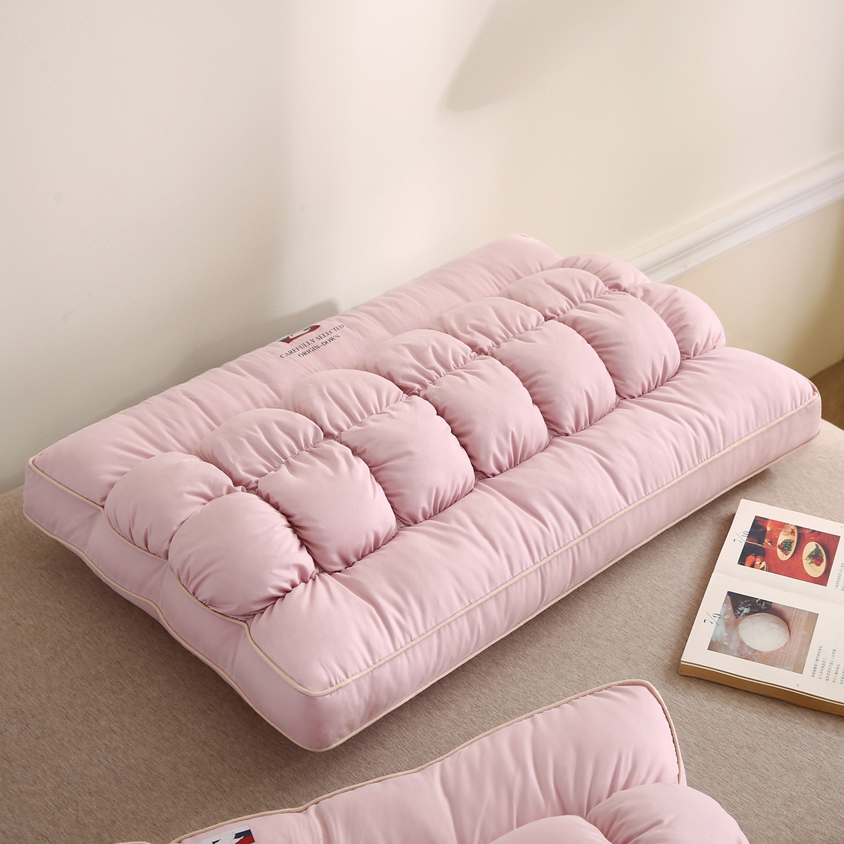 91家纺网 家纺一手货源 找家纺 （总）仁宇枕业 2026新款新一代格式牵引枕头枕芯