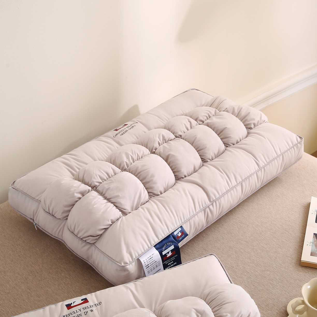 91家纺网 家纺一手货源 找家纺 （总）仁宇枕业 2026新款新一代格式牵引枕头枕芯