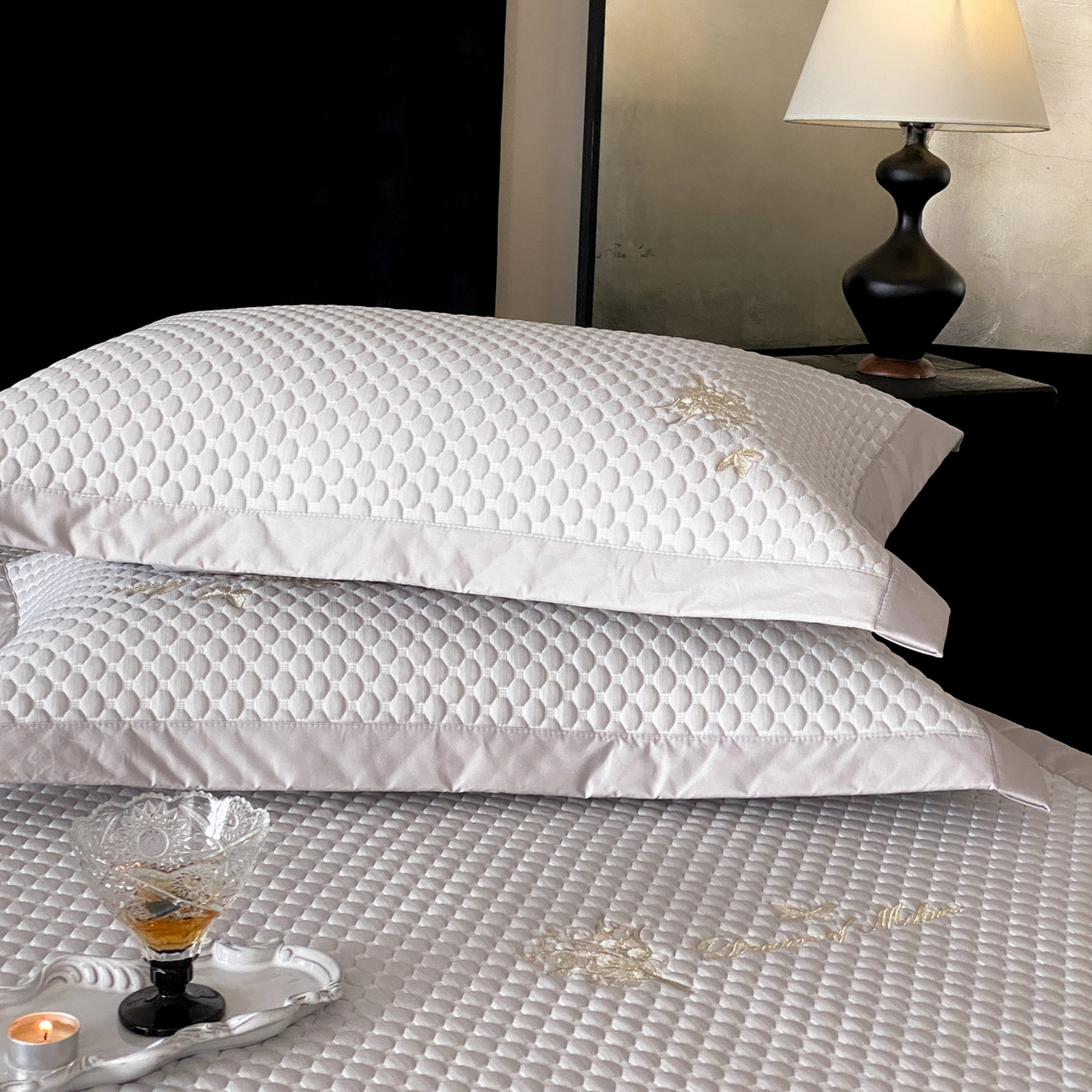 91家纺网 家纺一手货源 找家纺 （总）云栖家居 2026新款春夏凉豆豆PE冰感凉席席子全棉宽边软平席-铃兰