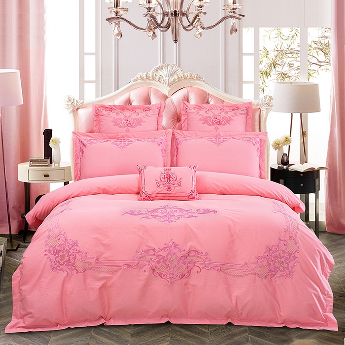 91家纺网 家纺一手货源 找家纺 （总）博之洋婚庆 2026新款全棉纯棉长绒棉刺绣婚庆四件套多件套