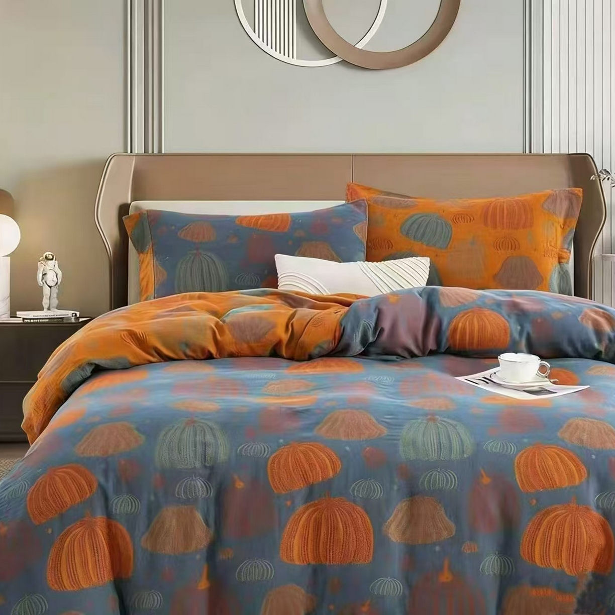 91家纺网 家纺一手货源 找家纺 （总）锦禧堂 2026新款舒适双层纱四件套系列