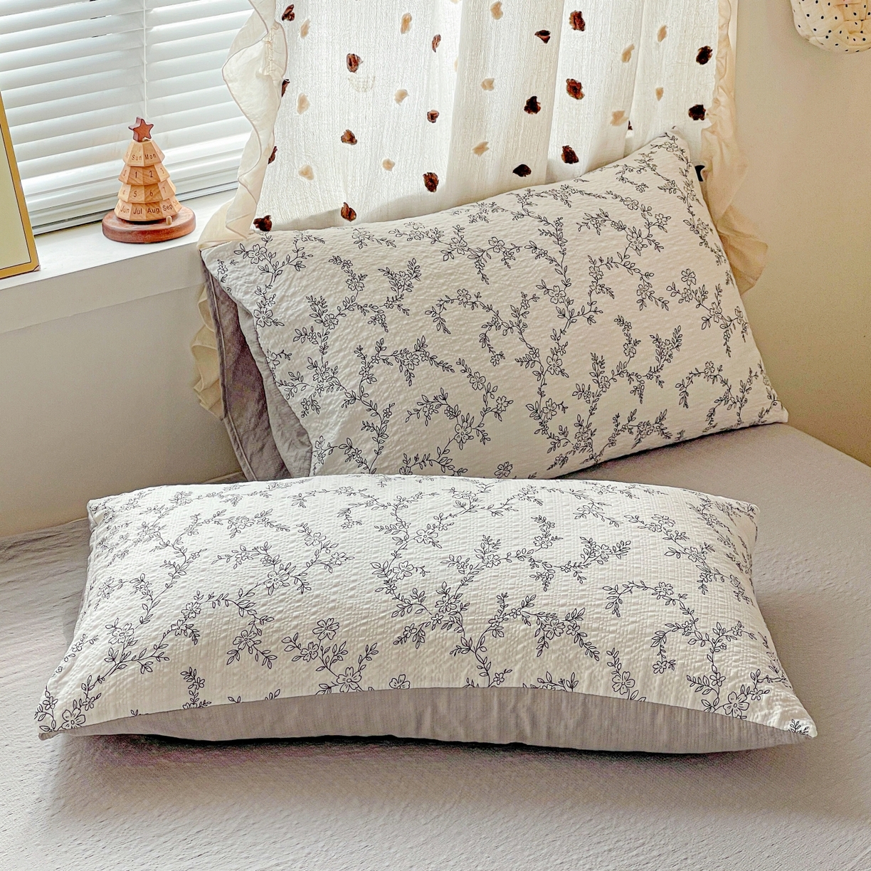 91家纺网 家纺一手货源 找家纺 仟网汇 2026新款泡芙纱简单款夏被四件套 素锦