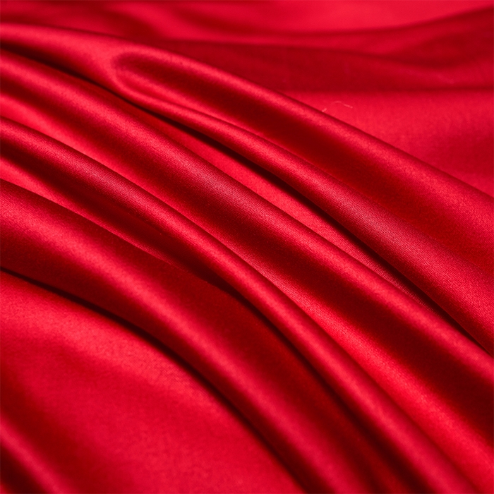 91家纺网 家纺一手货源 找家纺 博之洋婚庆 2026新款全棉纯棉长绒棉刺绣婚庆四件套多件套 花香四溢-红