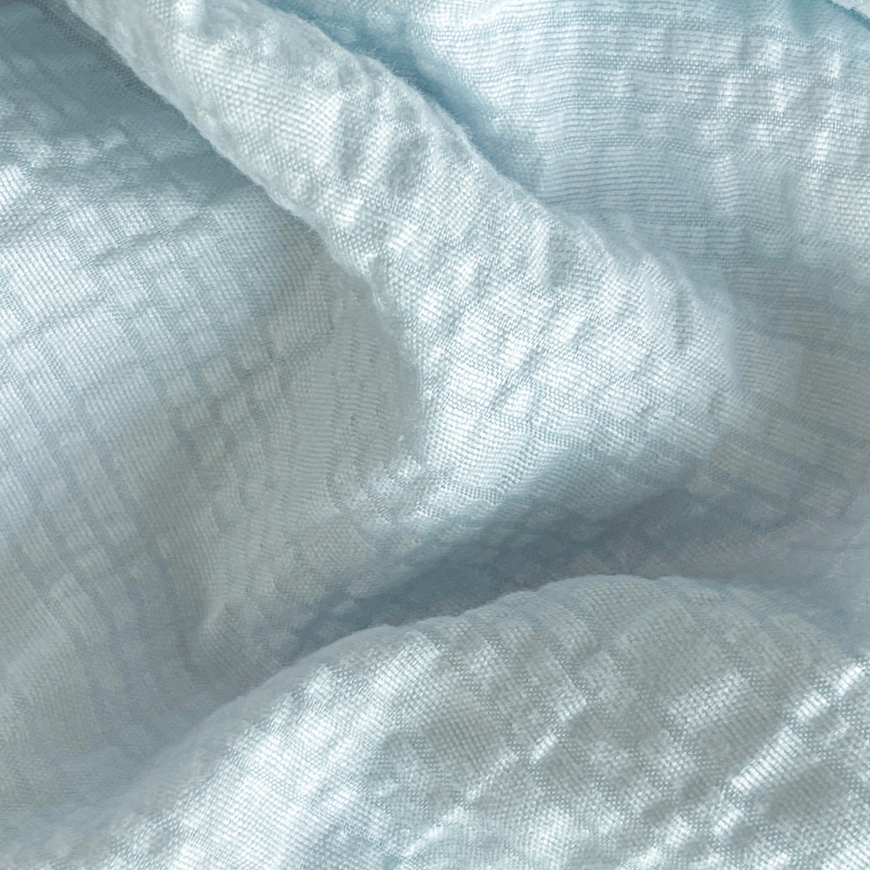 91家纺网 家纺一手货源 找家纺 仟网汇 2026新款泡芙纱简单款夏被四件套 云朵泡芙