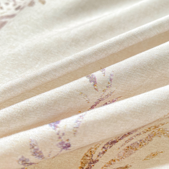 91家纺网 家纺一手货源 找家纺 凌鼎 2026新款高支高密100%全棉数码印花四件套 和椿往