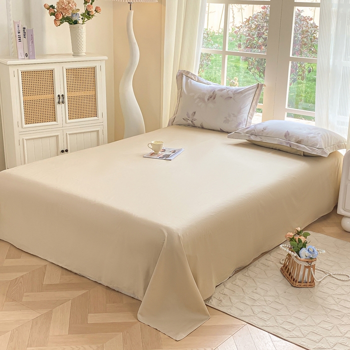 91家纺网 家纺一手货源 找家纺 凌鼎 2026新款高支高密100%全棉数码印花四件套 卡米诺