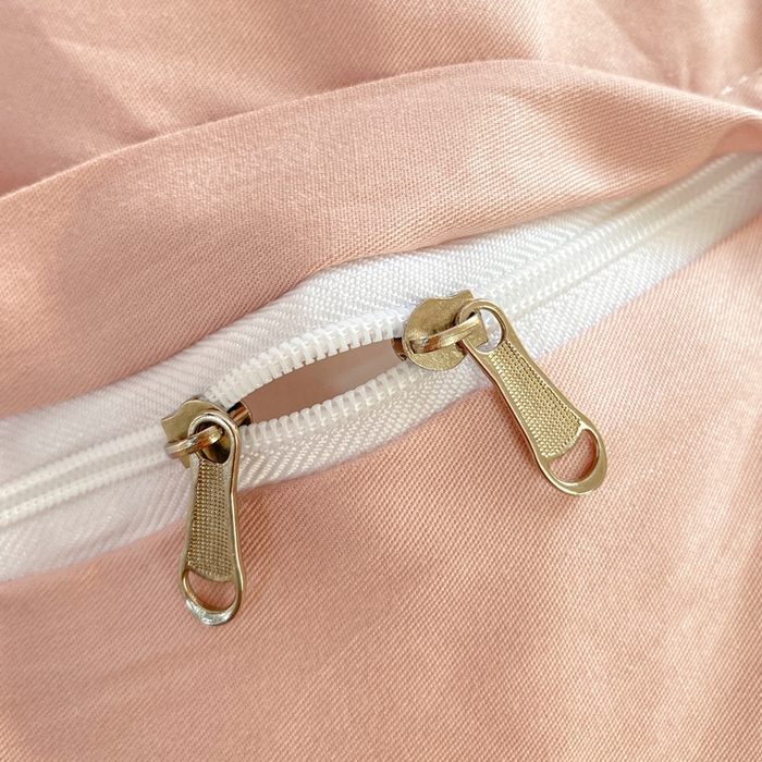 91家纺网 家纺一手货源 找家纺 凌鼎 2026新款高支高密100%全棉数码印花四件套 月光水影粉