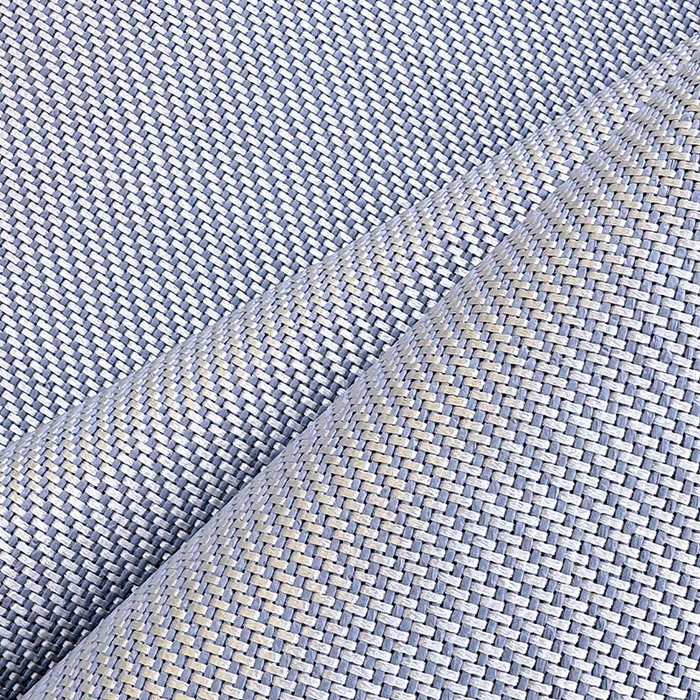 91家纺网 家纺一手货源 找家纺 逸尚阁 2026新款纯色雪纺冰藤床裙凉席三件套 冰藤床裙-蓝