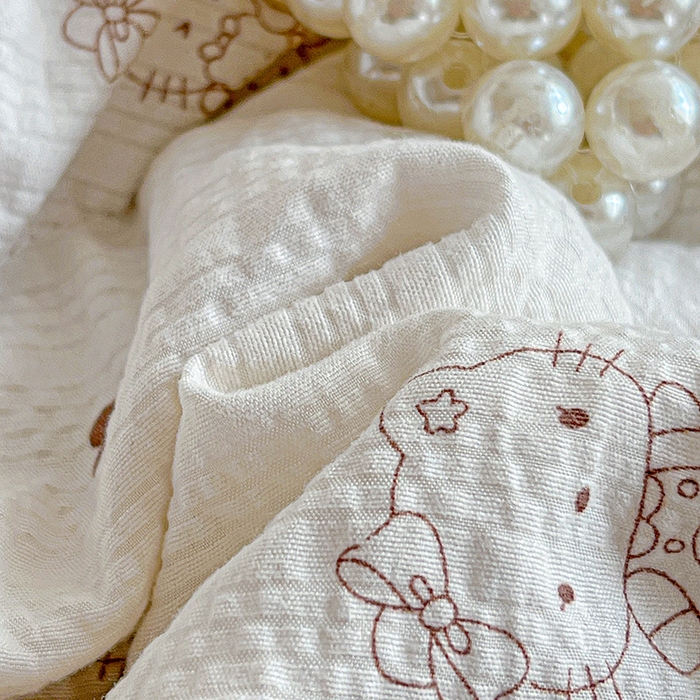 91家纺网 家纺一手货源 找家纺 仟网汇 2026新款法式花边泡芙纱夏被四件套 甜心KT