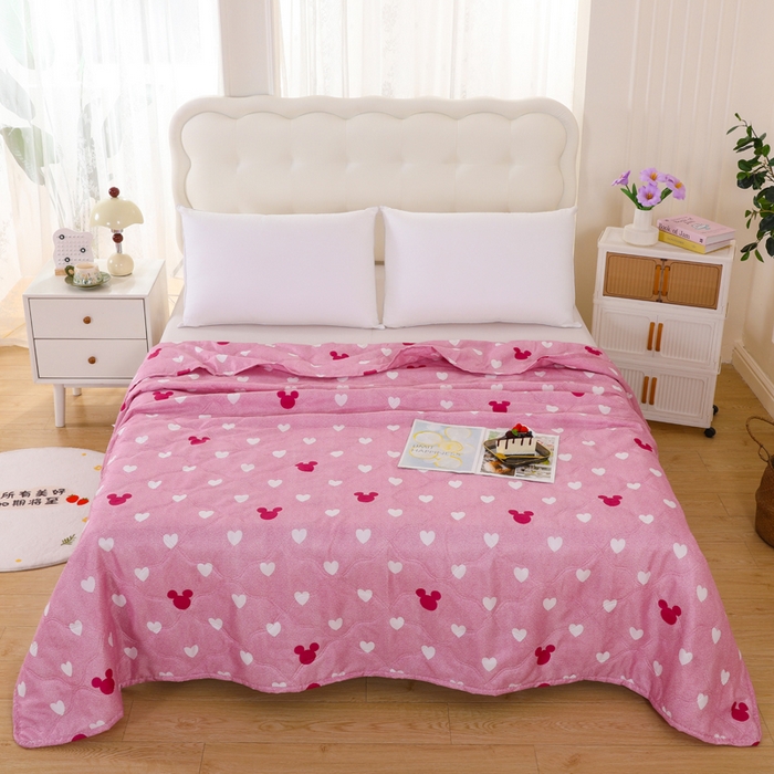 91家纺网 家纺一手货源 找家纺 （总）太阳树家纺 2026新款钻石绒亲肤夏凉被夏被空调被