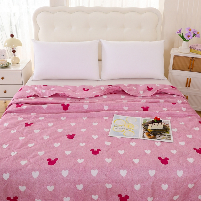 91家纺网 家纺一手货源 找家纺 （总）太阳树家纺 2026新款钻石绒亲肤夏凉被夏被空调被