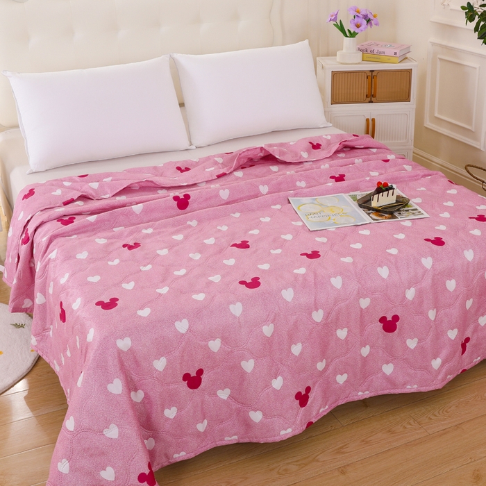 91家纺网 家纺一手货源 找家纺 （总）太阳树家纺 2026新款钻石绒亲肤夏凉被夏被空调被