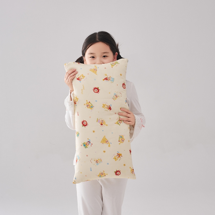 91家纺网 家纺一手货源 找家纺 暖阳 2026新款儿童全棉加长款棉花枕 儿童加长枕-好多星仔