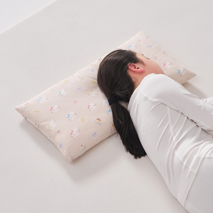 91家纺网 家纺一手货源 找家纺 暖阳 2026新款儿童全棉加长款棉花枕 儿童加长枕-好多喵喵