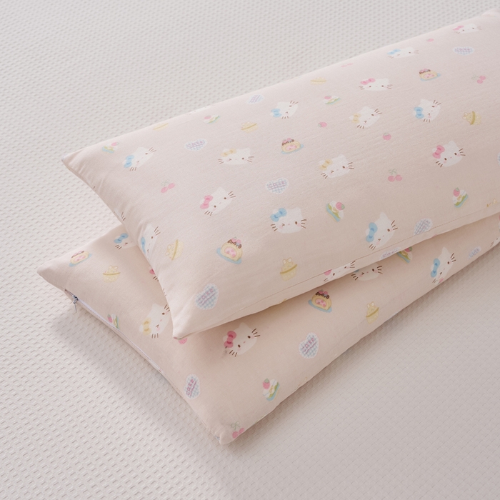 91家纺网 家纺一手货源 找家纺 暖阳 2026新款儿童全棉加长款棉花枕 儿童加长枕-好多喵喵