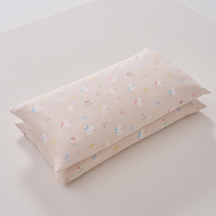 91家纺网 家纺一手货源 找家纺 暖阳 2026新款儿童全棉加长款棉花枕 儿童加长枕-好多喵喵