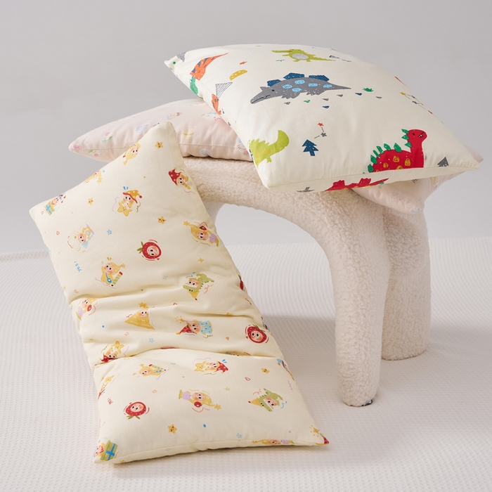 91家纺网 家纺一手货源 找家纺 暖阳 2026新款儿童全棉加长款棉花枕 组合图