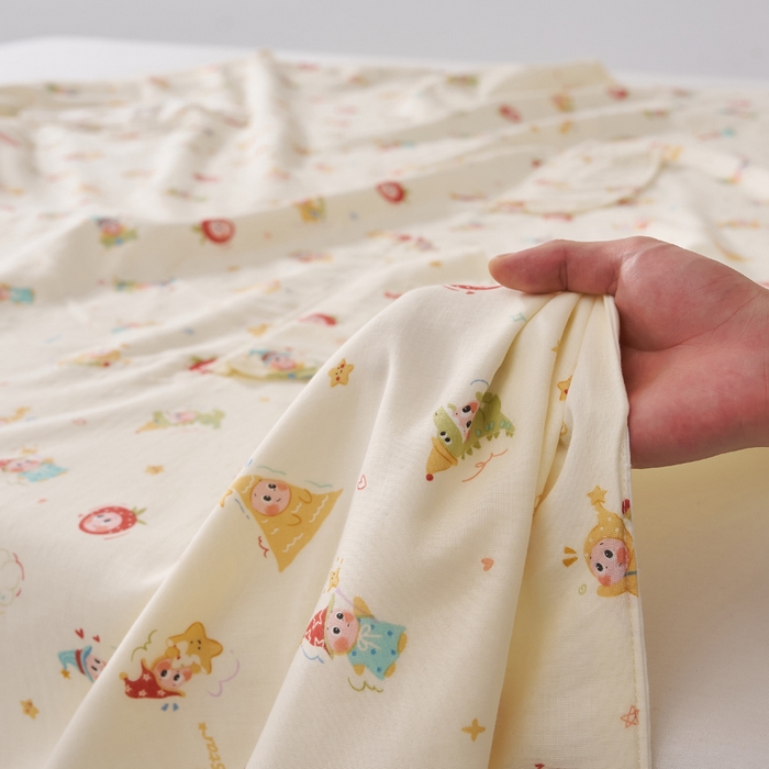 91家纺网 家纺一手货源 找家纺 暖阳 2026新款儿童双层纱布睡袋盖毯 睡袋-星星小崽