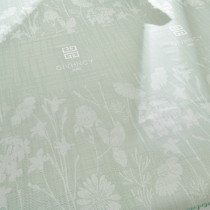 91家纺网 家纺一手货源 找家纺 绘萱家居 2026新款PE提花冰凉豆豆床裙款凉席席子凉席 春语佳人-绿