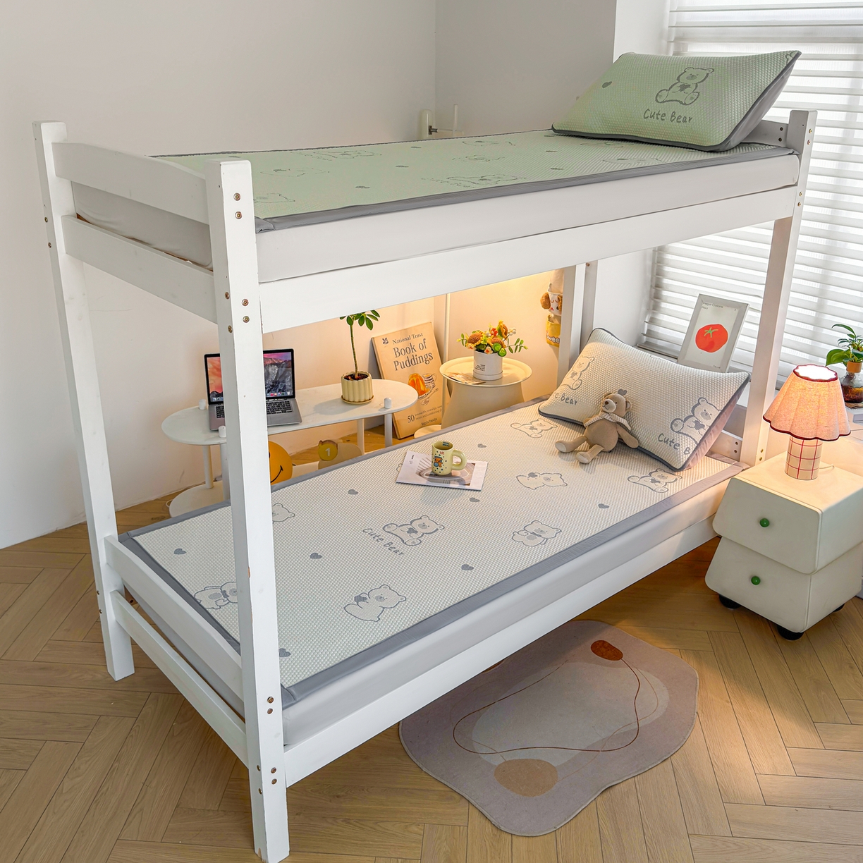 91家纺网 家纺一手货源 找家纺 （总）爱思凯家纺 2026新款A类凉感冰豆豆宿舍学生凉席