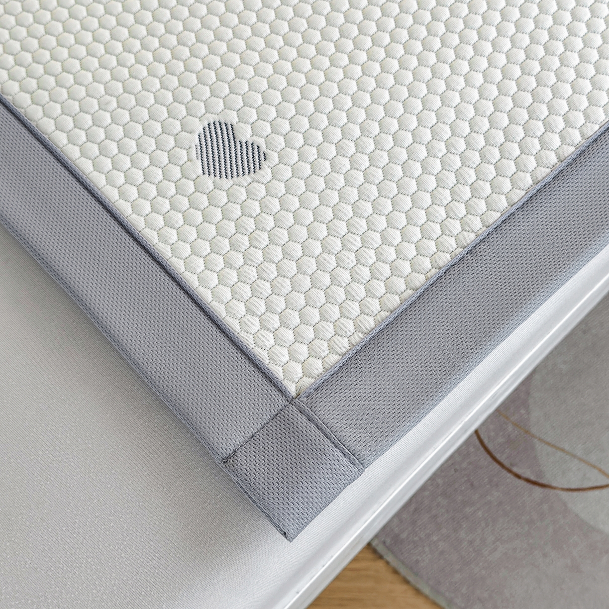 91家纺网 家纺一手货源 找家纺 （总）爱思凯家纺 2026新款A类凉感冰豆豆宿舍学生凉席