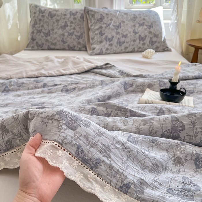 VIP被业 2026新款莱赛尔棉天丝蚕蛹凉感A类夏被空调被夏凉被 蝶梦