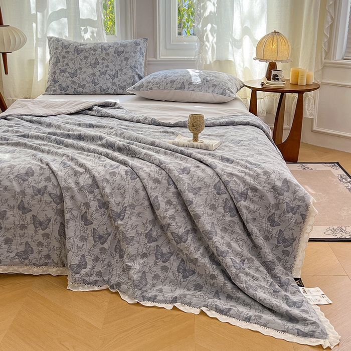 91家纺网 家纺一手货源 找家纺 （总）VIP被业 2026新款莱赛尔棉天丝蚕蛹凉感A类夏被空调被夏凉被