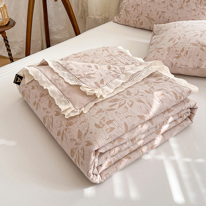 91家纺网 家纺一手货源 找家纺 VIP被业 2026新款莱赛尔棉天丝蚕蛹凉感A类夏被空调被夏凉被 幻夜