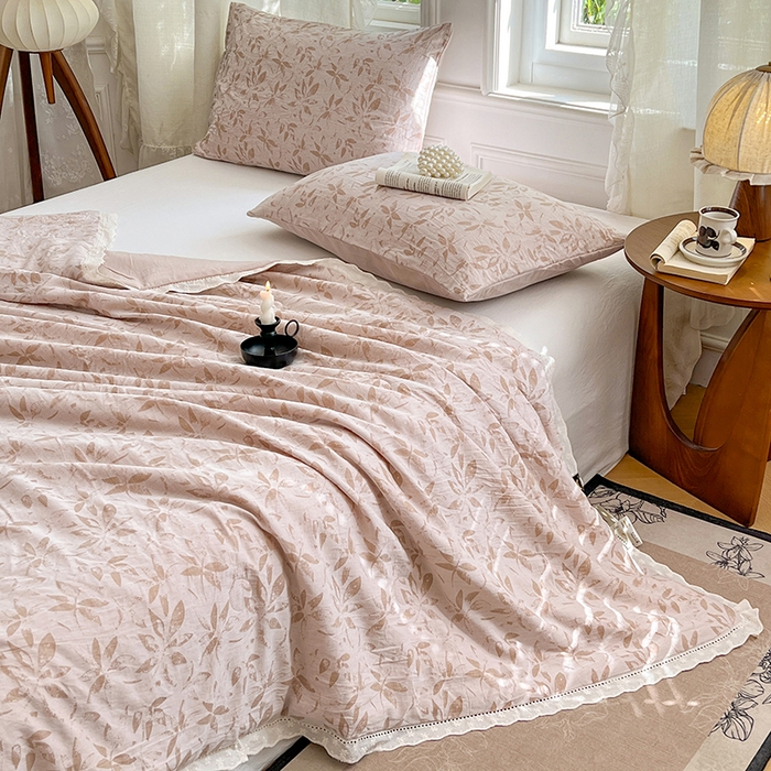 91家纺网 家纺一手货源 找家纺 VIP被业 2026新款莱赛尔棉天丝蚕蛹凉感A类夏被空调被夏凉被 幻夜