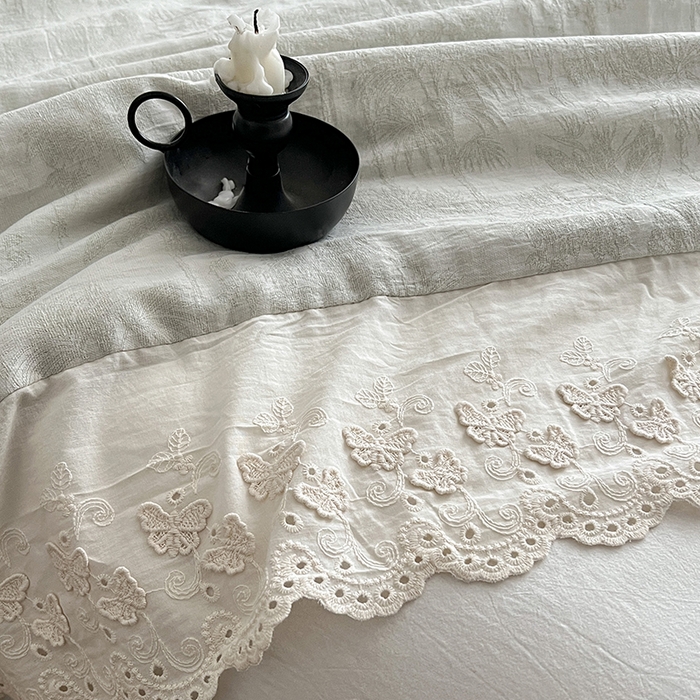 91家纺网 家纺一手货源 找家纺 VIP被业 2026新款棉麻莱塞尔蚕蛹凉感A类夏被四件套空调被 夏洛绿