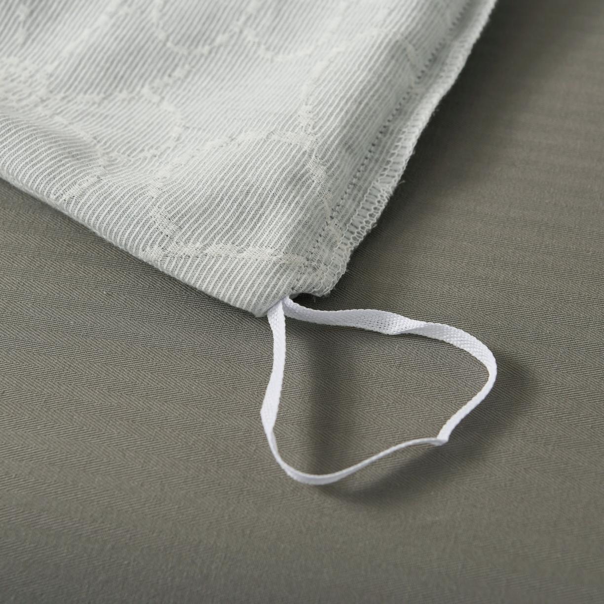 91家纺网 家纺一手货源 找家纺 （总）菡宝 2026新款人字纹全棉色织提花四件套-赫尔墨斯