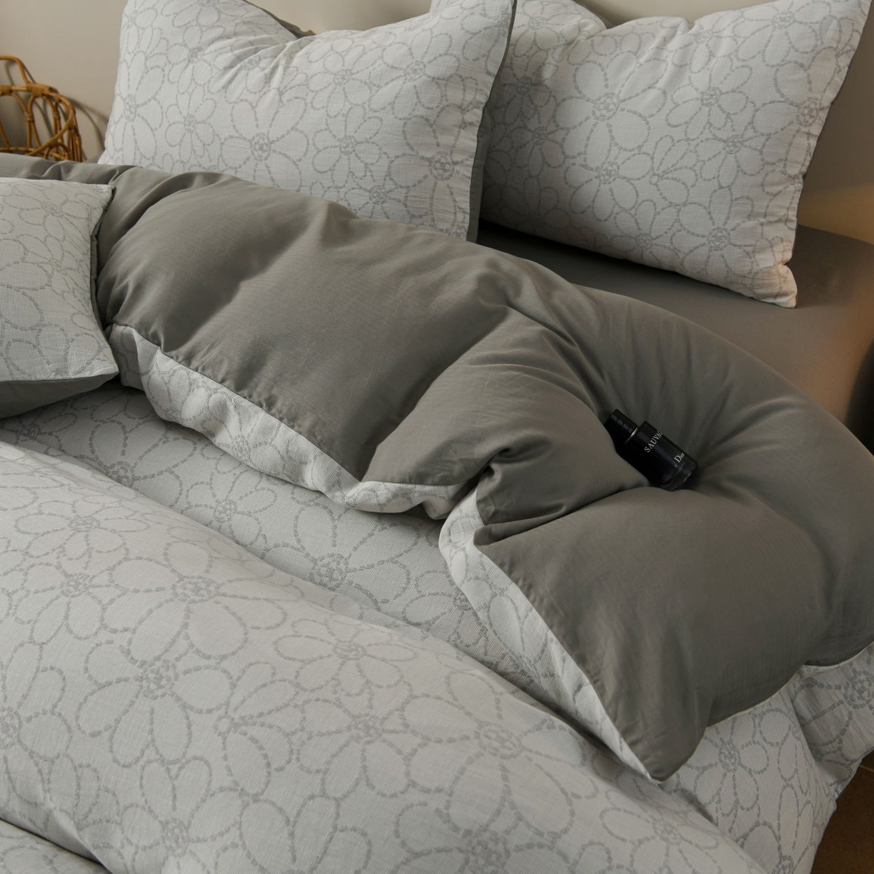 91家纺网 家纺一手货源 找家纺 （总）菡宝 2026新款人字纹全棉色织提花四件套-赫尔墨斯